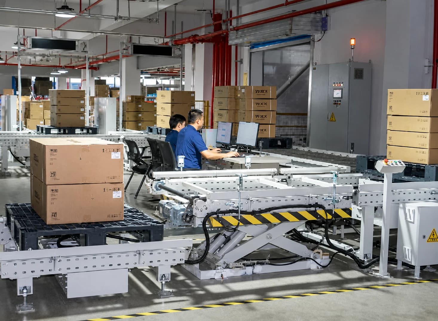 Korparts factory team preparing Korean auto parts for export shipment